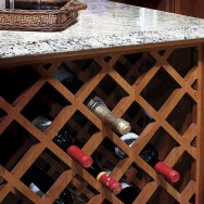 Base Cross-Hatched Wine Rack