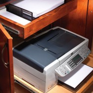 Desk Drawer Printer Cabinet