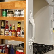 Wall Slide-Out Shelf